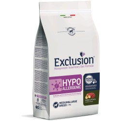 Exclusion Diet Hypoallergenic Medium/Large Breed Cavallo e Patate 12,5 kg
