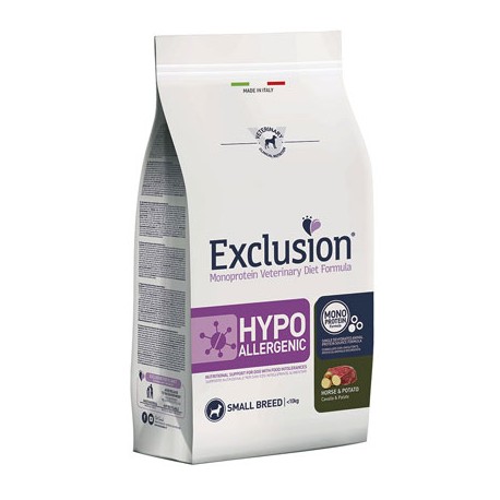 Exclusion Diet Hypoallergenic Small Breed Cavallo e Patate 2 kg