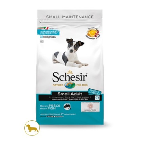 SCHESIR DOG ADULT SMALL PESCE 2KG