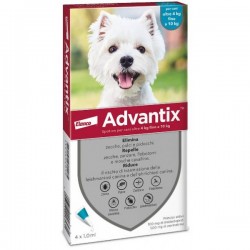 ADVANTIX CANE 4 PIP DA 4 A 10KG