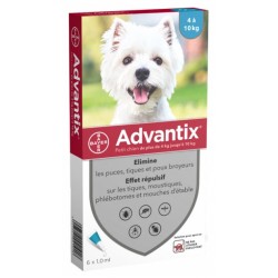 ADVANTIX CANI 6 PIP 4-10KG