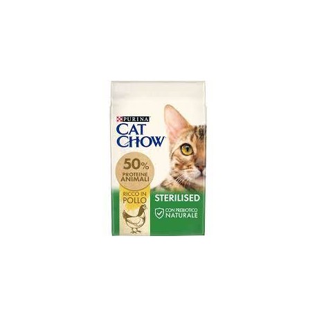 CAT CHOW STERILIZED POLLO 10KG