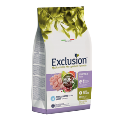 Exclusion Mediterraneo Light Small Breed Pollo 500 gr