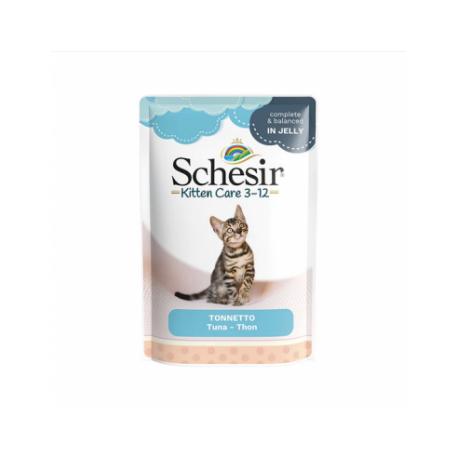 SCHESIR SOFT KITTEN TONNO 100GR