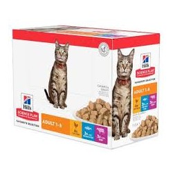 Hill's Science Plan Adult Feline Multi bustine 12x85gr